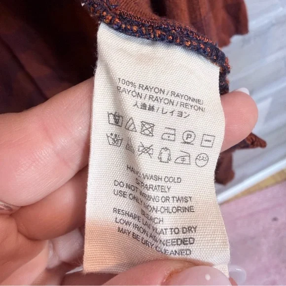 Free People "We The Free" Striped Button Down - Picture 6 of 7